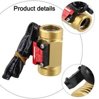 1 chiếc G3 / 4 cảm biến lưu lượng nước Đồng hồ đo lưu lượng 3 / 4 '', công tắc lưu lượng nước, 1-30L / phút