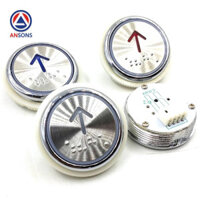 1 Chiếc KA313 / A04 TA350 KA313-02 Hitachi Thang Máy Nút Nhấn Đường Kính 37 Mm Ansons Thang Máy Phụ Tùng