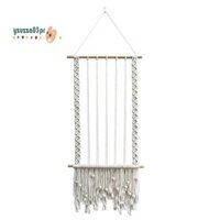 1 Chiếc Khăn Lau Tay Lá Tấm Thảm Treo Tường Trang Trí Phòng Ngủ Macrame Tấm Thảm Nền Ảnh Treo Tường Mầm Non Trang Trí Tường A