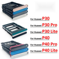 1 Chiếc Khe Cắm Thẻ SIM Thẻ SD Khay Đựng Bộ Chuyển Đổi Cho Huawei P40 P30 Lite Pro Linh Kiện Thay Thế