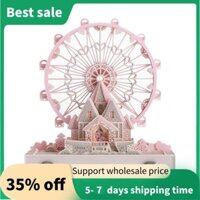 1 Chiếc Lịch Để Bàn Notepad 3D Có Đèn, Lịch Để Bàn Nghệ Sĩ Màu Hồng Acrylic 2024 Lịch 3D Notepad Artopad Khắc