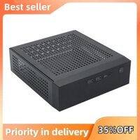 1 Chiếc M09 HTPC Máy Chủ Mini ITX Khung Máy Tính DC Nguồn Điện Điều Khiển Công Nghiệp Khung Xe Máy Tính Để Bàn Nhà