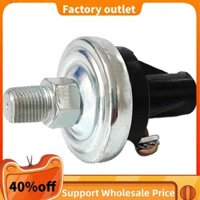 1 Chiếc Mới Công Tắc Áp Suất Dầu Đen Bạc Kim Loại + Nhựa Cho TK486V C600 C-600 SB SMX