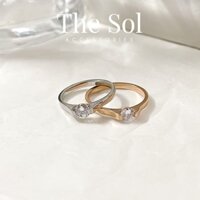 [1 CHIẾC] Nhẫn Thép Titan One Love Dành Cho Couple Nam Nữ thesol.accessories