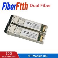 1 Chiếc Nhiều Chế Độ 10G SFP + song công LC SFP Module 850nm 300m SFP-10G-SR với Cisco / Mikrotik / Huawei Switch Tương Thích Hoàn Toàn