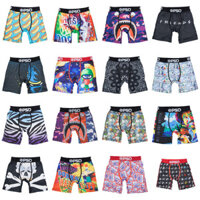 1 Chiếc Nylon Thoáng Khí Nam Boxershorts Thời Trang In Hình Nam Quần Lót Nam Gợi Cảm Boxer Quần Đùi Thân Cây