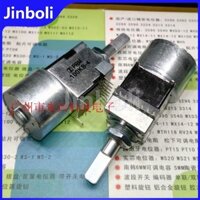 1 Chiếc RK168 Động Cơ Chiết Áp B100K * 2 Đôi B100K 8 Pin Nửa Trục Chiều Dài 25MM Bộ Khuếch Đại Công Suất Âm Lượng Chiết Áp 100KB-4