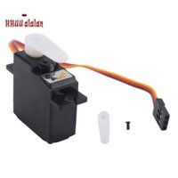 1 Chiếc Servo Kỹ Thuật Số 17g Nhựa Đen Cho 1 / 12 MN78 MN82 MN99S Số Kim Loại Bánh Răng Servo RC Xe Nâng Cấp Phần