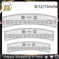 1 Chiếc Sóng Mẫu Thước DIY Thủ Công Mẫu Cắt Gấp Mẫu May 15 Inch