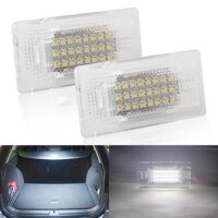 1 Chiếc Xe cốp Xe Biển Số Đèn BMW E36 E38 E60 E90 E87 E39 E46 E65 E64 LED Hành Lý Ngăn Đèn Đuôi Hộp Đèn 12V
