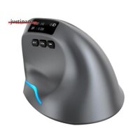 1 Chuột Không Dây Bluetooth USB RGB Sạc Chuột Bluetooth Không Dây Có Màn Hình OLED Cho Máy Tính Laptop Máy Tính Bảng Ergonomic Chuột Chơi Game