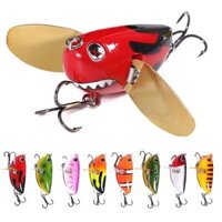 1 Cicada Mồi Câu Cá Mồi Nhân Tạo Popper Top Water 6cm 12.7g