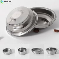 1 cốc 2 cốc Bộ phận thay thế giỏ lọc cà phê áp suất bằng thép không gỉ [yafeetop]