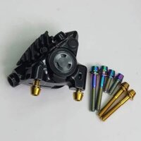 1 con Ốc bắt heo dầu hiệu Ti-parts,Titanium M5 Hex Bolt Upgrade for Road Disc Brake Caliper Mount | R9270 R8170 R9170 R8070 R7170 105 Ultegra Dura Ace Sram Red E1 Force Rival Apex