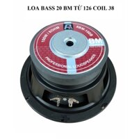 1 Củ loa bass 20 CM từ 126 coil 38 phiên bản mới 2022