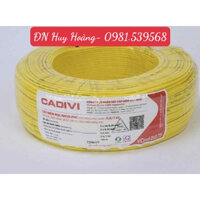 (1 cuộn = 100 m) DÂY ĐIỆN ĐÔI CADIVI 2 x 24 (100 MÉT / CUỘN) GIAO MÀU NGÂU NHIÊN