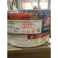 1 cuộn 100m Dây Đôi Mềm Daphaco, 2x30 giao màu ngẫu nhiên