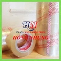 1 Cuộn Băng Keo Trong 200 Yard Băng Keo Dán Thùng Siêu Dính Dày Trọng Lượng 1.6 kg Băng keo Trong