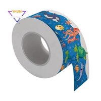 1 Cuộn Đường Viền Dán Biển Động Vật Ban Biên Giới Để Trang Trí Bảng Tin, Tường, Bàn Làm Việc, Cửa Sổ, Cửa Sổ 65.6Ft