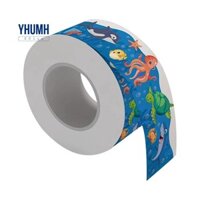 1 Cuộn Đường Viền Dán Biển Động Vật Ban Biên Giới Để Trang Trí Bảng Tin, Tường, Bàn Làm Việc, Cửa Sổ, Cửa Sổ 65.6Ft