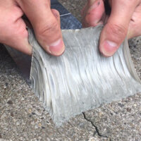 1 Cuộn Giấy Nhôm Butyl Băng Cao Su Nhiệt Độ Cao Siêu Mạnh Tự Dính Chống Thấm Nước Tường Nứt Mái Ống Sửa Chữa
