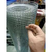1 cuộn lưới thép hàn mạ kẽm ô 1cm & ô 2cm khổ cao 1m dài 30 mét nặng 35kg