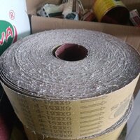 [1 cuộn] Nhám vải cứng GXK51 chà gổ khổ 10cm từ số P40 đến P180