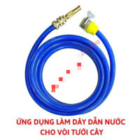 1 Cuộn Ống Nước Phi 14mm Ống Nước Dẻo Xanh Ống Nước Lưới Xanh Tưới Cây Ống Nước Da Rắn Rửa Xe Ống Nước Tưới Cây Loại 1