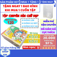 1 cuốn tập học sinh 96 trang KT Book định lượng 120 cực dày chuyên rèn chữ đẹp ( CHỌN PHÂN LOẠI ) vở học sinh tập 4 ô ly 1 cuốn tập 5 ô ly 100 trang tập 4 ô ly 100 trang loại xịn vở học sinh cute cấp 1 Phát Huy Hoàng