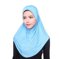 1 * Dây Đeo Đầu Bọc Hồi Giáo Hijab Nữ Nắp Hijab Khăn Quàng Khăn Trùm Đầu Cove Đầu Hồi Giáo Khăn Turban Bộ Đội Hồi Giáo Băng Đô Cài Tóc Turban Gọng làm Từ Vải Lụa Băng Đô Cài Tóc Turban Gọng