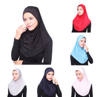 1 * Dây Đeo Đầu Bọc Hồi Giáo Hijab Nữ Nắp Hijab Khăn Quàng Khăn Trùm Đầu Cove Đầu Hồi Giáo Khăn Turban Bộ Đội Hồi Giáo Băng Đô Cài Tóc Turban Gọng làm Từ Vải Lụa Băng Đô Cài Tóc Turban Gọng