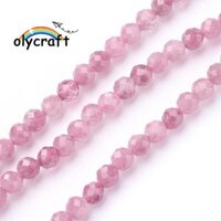 1 Dây Hạt Hồng Dây Mặt Tròn Hồng Nóng 3mm Lỗ: 0,5mm khoảng 115 ~ 130 chiếc / sợi 14,5 ~ 16,1 inch (37 ~ 41cm)