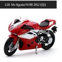 1 đến 18Mv Agusta Augusta Mô phỏng Xe máy Mô hình Đầu máy Xe Mô hình Bộ sưu tập Quà tặng Trang trí