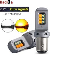 1 Đèn LED Phanh 1157 Bay15d P21-5W T20 7443 W21-5W T25 3157 Siêu Sáng Cho Xe Hơi