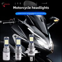 1 Đèn Pha Xe Máy P15D BA20D H4 Bóng Đèn LED Moto Cho Xe Máy Xe Tay Ga ATV COB Đèn Pha 9V-80V