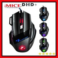 [1 ĐỔI 1 CÓ VIDEO] Chuột Gaming iMice X7 Đèn Led RGB 7 Màu Chuyển Đổi