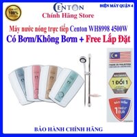 [1 Đổi 1 ] Máy nước nóng trực tiếp Centon 8998E (WH8998E) - Centon 8998EP (WH8998EP/WH8998ESP) - Centon WH8998