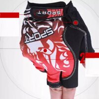 1 Đôi Găng Tay Giữ Ấm Chống Gió Chống Thấm Nước Mjy 5 Dành Cho Nam Nữ Đi Xe Đạp Leo Núi Mùa Đông - Hở ngón Đỏ