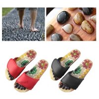 1 Đôi Giày Massage Chân Cobblestone Accupressure Chân Acupoint Flat Dép Cho Nam Nữ