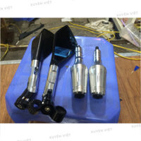1 đôi gương 5 canh +1 đôi chống đổ sau xe máy - Xuyên Việt