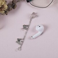 1 ĐÔI Khuyên tai đeo tai nghe bluetooth tai nghe không dây airpod mix cánh bướm độc đáo cá tính unisex không cần bấm lỗ tai - Mẫu 4