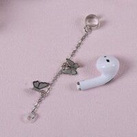 1 ĐÔI Khuyên tai đeo tai nghe bluetooth tai nghe không dây airpod mix cánh bướm độc đáo cá tính unisex không cần bấm lỗ tai - Mẫu 3