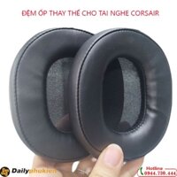 1 đôi ốp đệm cho tai nghe Corsair HS50 hàng xịn - Đệm mút tai nghe Corsair HS50 hàng Tốt