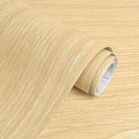 1 Giấy Tiếp Xúc Gỗ Màu Ánh Sáng Giấy Dán Tường Gỗ Tự Nhiên Vỏ Và Dính Giả Hạt Gỗ Giấy Tiếp Xúc Cho Tủ Và Ngăn Kéo Tự Dính Chống Thấm Nước