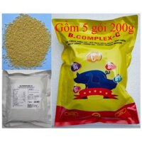 1 gói 1kg B.complex-c  dạng cốm dùng cho gia súc, gia câm, chó mèo