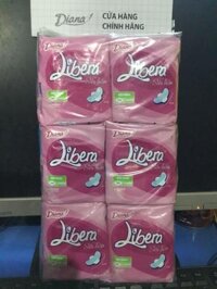 1 Gói Băng Vệ Sinh Diana Libera Siêu Mỏng Cánh Siêu Thấm 23cm -8 MiếngGói -Date luôn mới