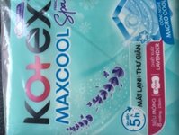 1 Gói Băng Vệ Sinh Kotex Thảo Dược Cool MaxCool Dịu Mát 23cm 8 miếnggói -Date luôn mới