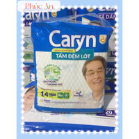 1 Gói Tấm đệm lót / Miếng lót Caryn 14/ Lót Caryn XL14 miếng Mỏng nhẹ Siêu thấm