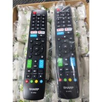 1 HÀNG CHÍNH HÃNG Remote Điều khiển tivi Sharp Smart TV RC-NF02- Hàng chính hãng mới