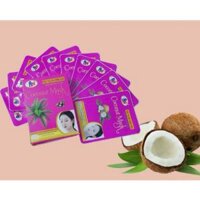 1 Hộp 10 miếng MẶT NẠ DA SINH HỌC DỪA THIÊN NHIÊN